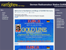 Tablet Screenshot of dj0gb.hamsphere.net