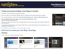 Tablet Screenshot of hamsphere.net